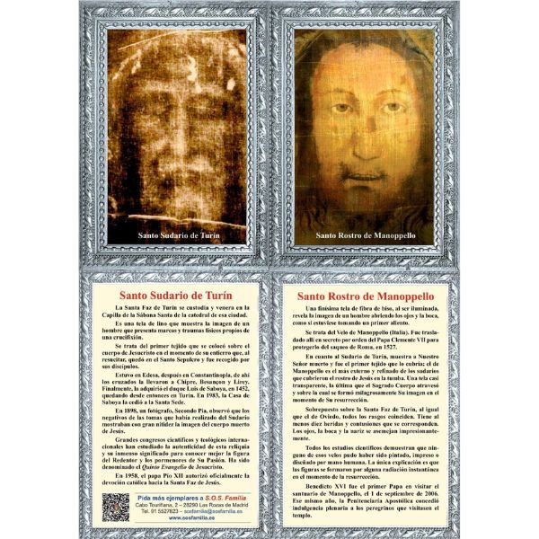 La Sagrada Faz de Nuestro Señor