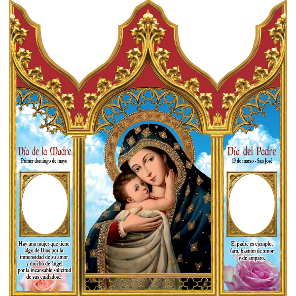 Tríptico de mis padres